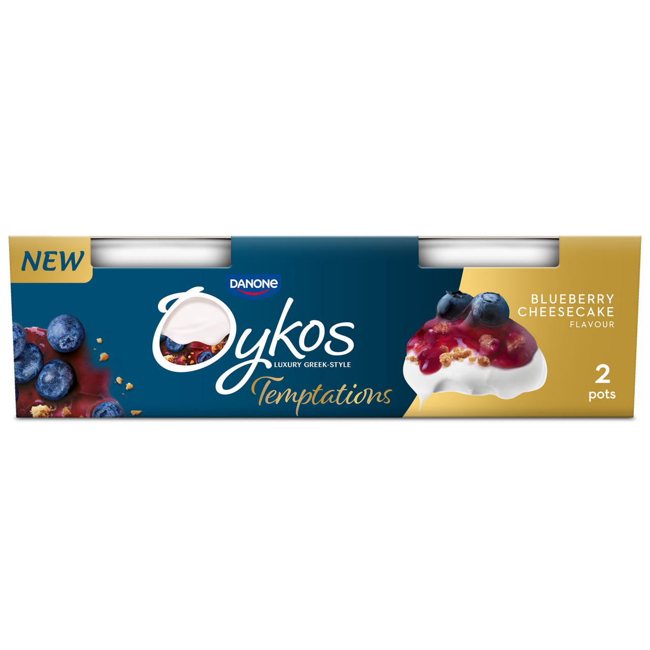 Oykos Temptations - Blueberry Cheesecake